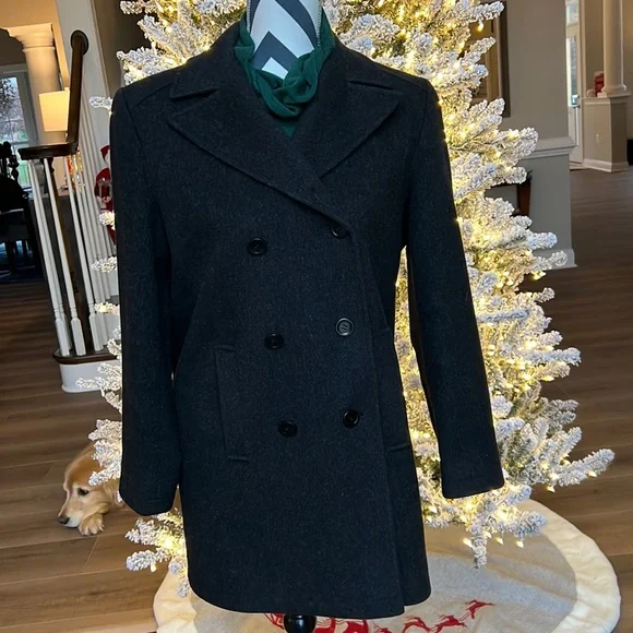 Calvin Klein Jackets Coats Womens Calvin Klein Wool Double